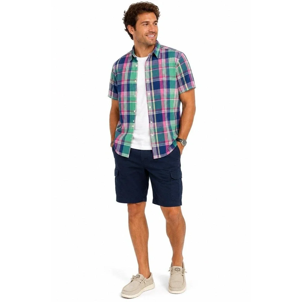 Ralph Lauren (Modern tag) Pastel Plaid (small)